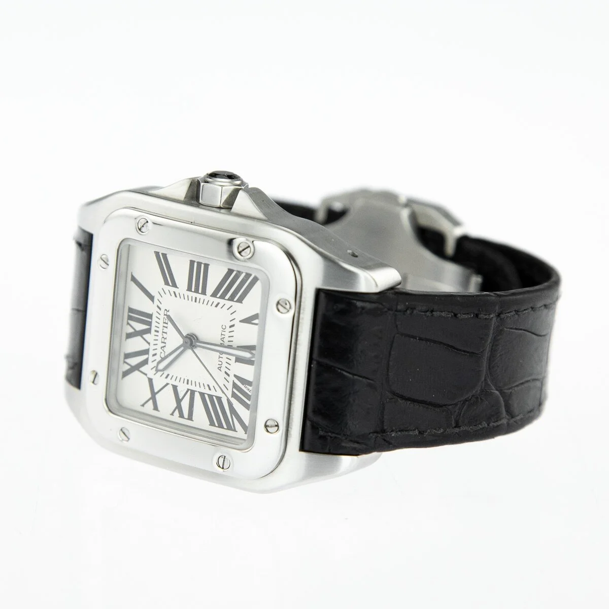Regal Time — Cartier Santos 100 W20073X8 box and purchase receipt 2013